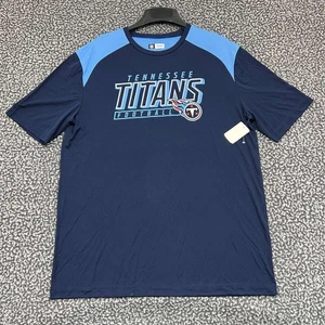 Tennessee Titans Shirt Herren Large Blau Team Apparel Kurzarm Rundhals L - Bild 1 von 7