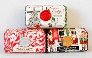 SEIFE - MICHEL DESIGN WORKS SET MIT 3 URLAUB SHEABUTTERSEIFEN - WUNDERSCHÖN - NEU! - Bild 1 von 2