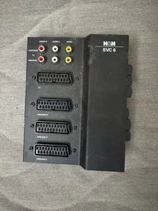 Videoumschaltpult H+H SVC6, SCART-Verteiler, Cinch-Ausgang - Bild 1 von 3