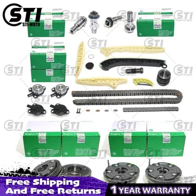 OEM 4X Camshaft Adjusters+Timing Chain Kit For Mercedes-Benz W203 W211 W164 W221 - Image 1 of 4