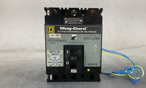 NUOVO SQUARE D FAF3610016M1212 INTERRUTTORE 100 A 3P 600VAC 10 A 120/240V AUX - Foto 1 di 8