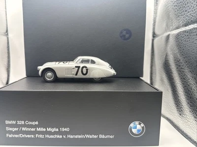 1/43 宝马经销商独家 1940 年宝马 328 Coupe Mille Miglia Huschke 80420300740 * — 第 1/4 张图片