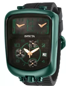 Invicta 29707 Men's 42mm S1 Rally Dakar Chronozone Green Case Triple Time Watch - Picture 1 of 1