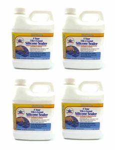 4 Quarts Homax Interior/Exterior 5 Year Tile & Grout Silicone Sealer - Picture 1 of 1