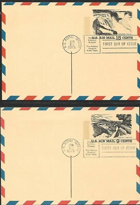 USA 1972 FIRST DAY COVER, GRAND CANYON, NIAGRA FALLS, MONUMENT VALLEY - Image 1 of 4