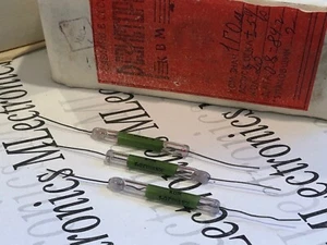 1 GOhm 3 piezas HV KVM 1G ohmios militar ruso resistencia de vidrio al vacío - Imagen 1 de 6