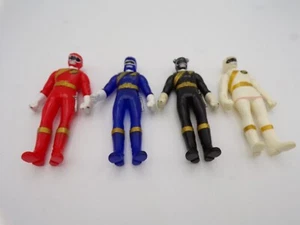 Bandai Japan Sentai Candy toy 3.5" Gaoranger Vinyl Figure Set Power Rangers - Picture 1 of 3