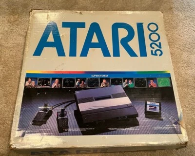 Price DROP! Atari 5200 console box with foam and power adaptor box - Image 1 of 4