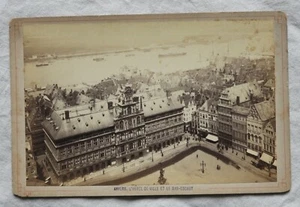j *  / Ancienne Photo d'Anvers fin 19ème début 1900 // Hôtel de ville ... - Picture 1 of 1