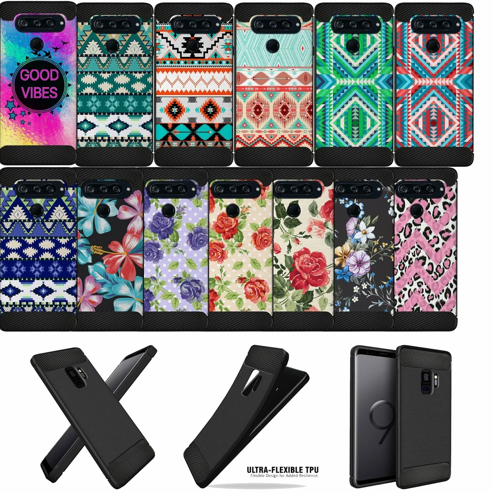 Cover For [LG G8 ThinQ] Slim Fit Black Matte Flexible TPu Case Unique - Image 1 of 1