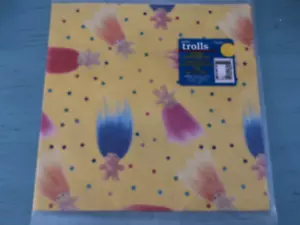 Vintage Norfin Trolle Verpackungspapier Neu in Verpackung 2 Blatt 1992 - Bild 1 von 1