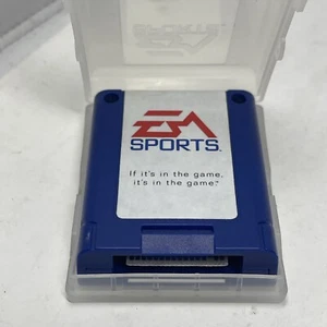 Tarjeta de Memoria Deportiva EA De Colección Azul Nintendo 64 Videojuegos Retro Años 80 90 N64 - Imagen 1 de 5