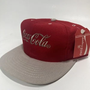 Vintage New Old Stock Coca Cola Authentic Lousville Snap Back MINT W Tags - Picture 1 of 11