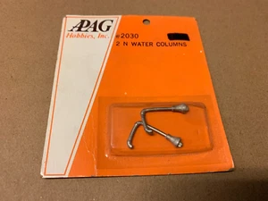 Columnas de agua vintage APAG HOBBIES INC. CALIBRE N #2030 como nuevas en paquete - Imagen 1 de 2