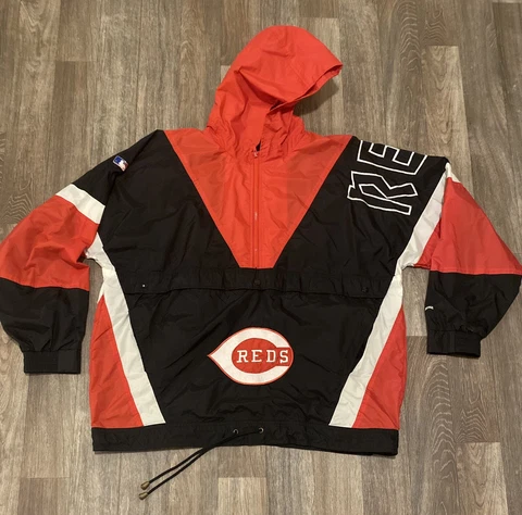 Vintage Cincinnati Reds Nutmeg Jacket, XL Cover