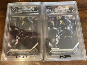2023 Topps Now Bowman U Now Shedeur Sanders HGA 10 Cleveland Browns ROOKIE QB - Bild 1 von 3