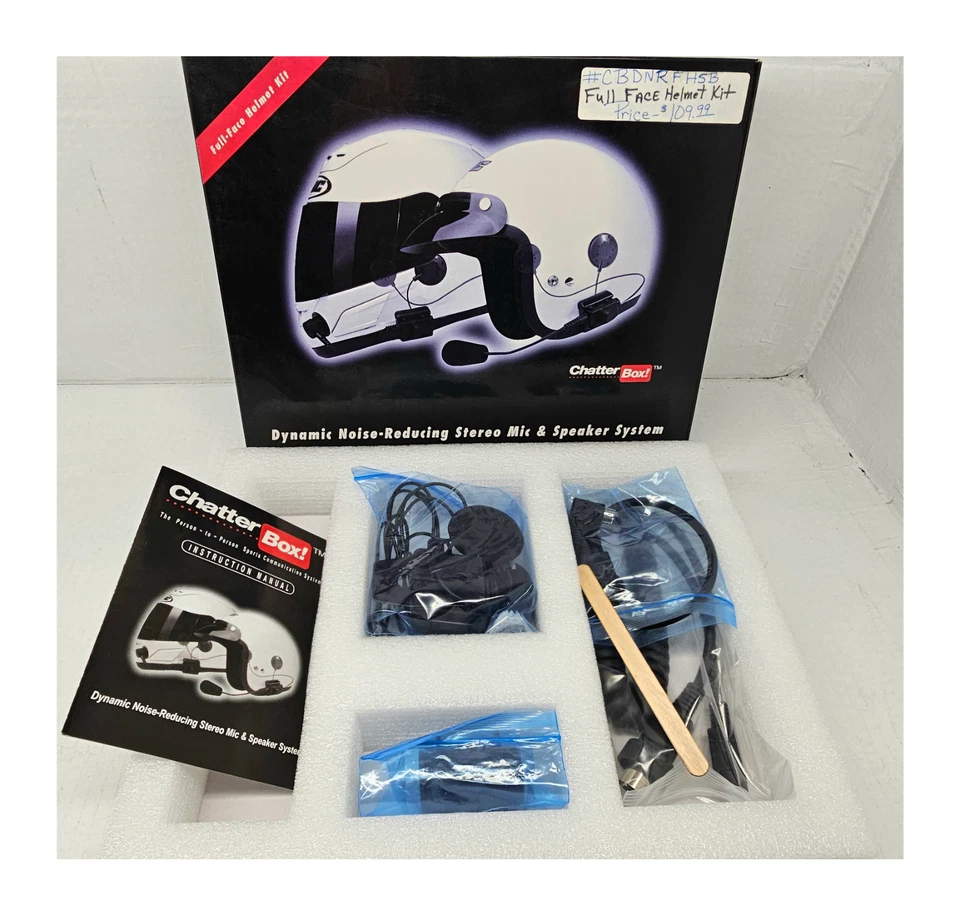 Chatter Box Dynamic Noise-Reducing Stereo Mic & Speaker System CBDNRFHSB - Image 1 of 1