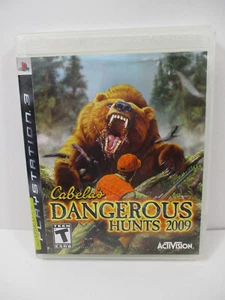 * CABELA'S DANGEROUS HUNTS 2009 Sony PS3 PlayStation 3 Game & Case - Picture 1 of 3