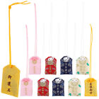 Japanese Omamori Sachets for Health, Fortune, Wealth, Success - Set of 10