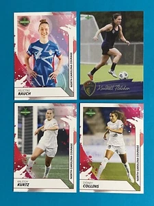 2021 2024 Parkside NC Courage NWSL Card Lot Rauch Fletcher Foil Kurtz Collins - Picture 1 of 2