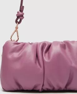 MIMCO Crossbody Bag Bloom Micro Clutch Leather Faded Fuchsia Rose Gold ❤❤ - Picture 1 of 9