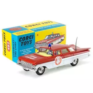 Corgi Model Club Chevrolet Fire Chief Diecast Boxed Model Car inc CoA - Picture 1 of 4