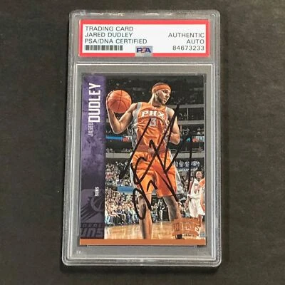 2012-13 Panini Threads #118 Jared Dudley Signed Card PSA Slabbed Suns - Image 1 of 2