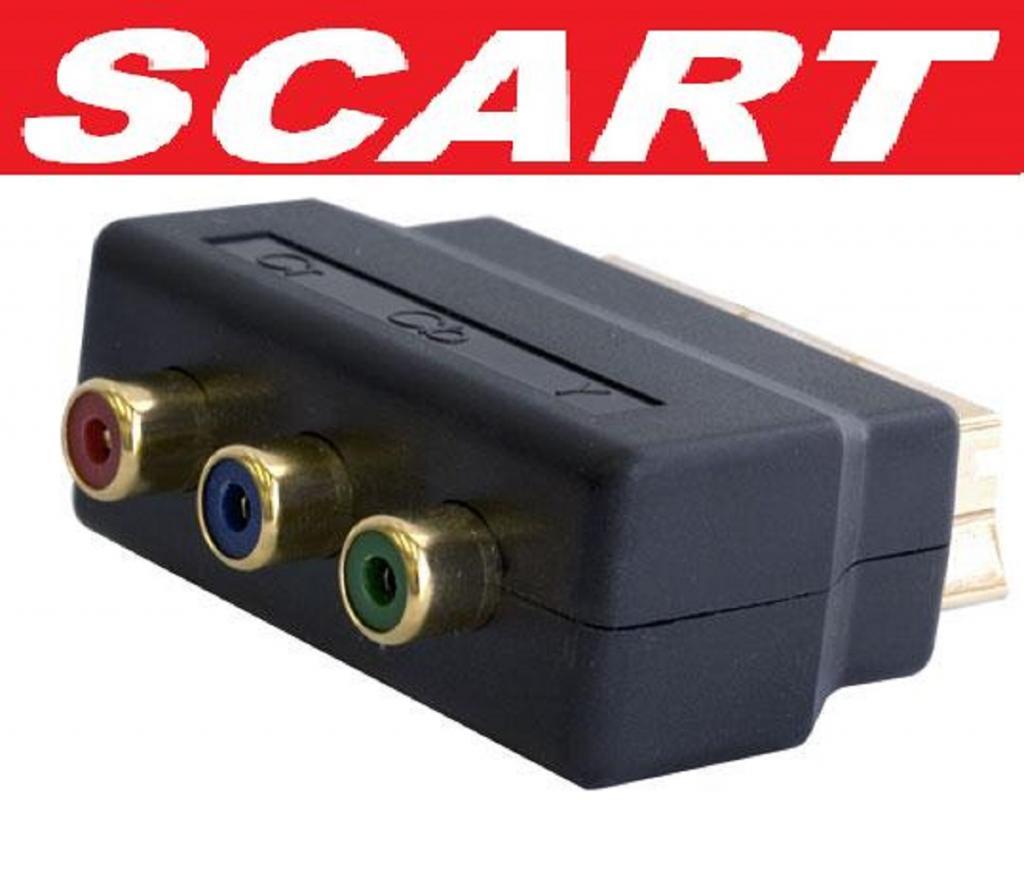 Conversor SCART RGB para Componente - Games Care