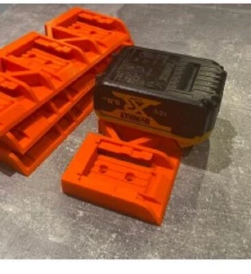 Dewalt Battery Holder Mount Storage Shelf for DeWalt 18V Batteries Storage