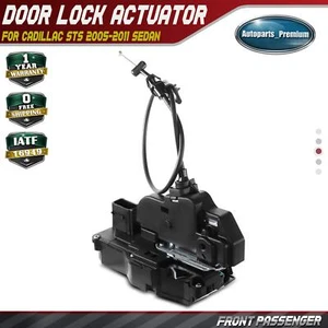 Door Lock Actuator for Cadillac STS 2005 2006 2007-2011 Sedan 8-Pin Front Right - Picture 1 of 8