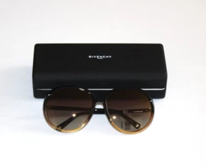 GIVENCHY 7180/S GLN BROWN YELLOW 61MM ROUND SUNGLASSES - Picture 1 of 4