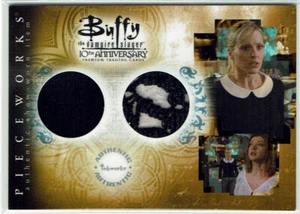 Buffy the Vampire Slayer 10th Anniversary Relic Wardrobe PW9 Emma Caulfield Anya - Picture 1 of 2