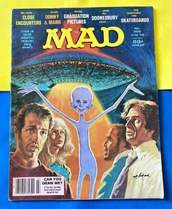Vintage MAD Magazine Close Encounters Movie Parody Cover #200 July 1978 - Picture 1 of 5