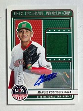 2023 Panini Stars and Stripes U-18 World Cup Mexico Materials Pick From List