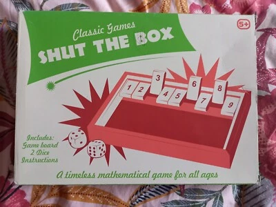 Wooden Shut The Box Game By Tobar - Image 1 of 4