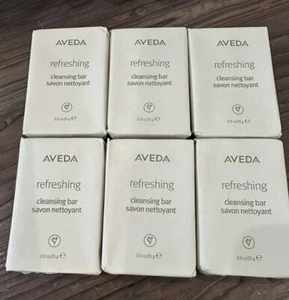 6er-Set Aveda erfrischende reinigende Seife 0,9 Unzen Hotel Reise - Bild 1 von 3