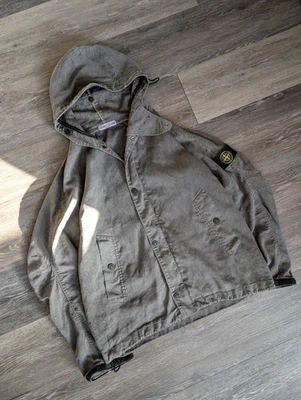2007 Paul Harvey Vintage Stone Island Lino Flax Technical Jacket XL - Image 1 of 4