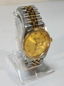 DUFONTE LUCIEN PICCARD 2 TONE PRESIDENT QUARTZ HERREN UHR - NEUE BATTERIE - Bild 1 von 12