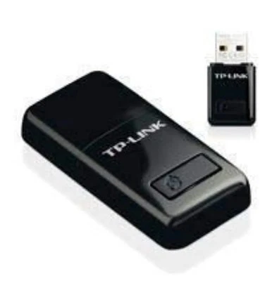 TP-LINK 300Mbps Mini Wireless N USB Adapter 128-bit WEP TL-WN823N (NEW) - Image 1 of 4