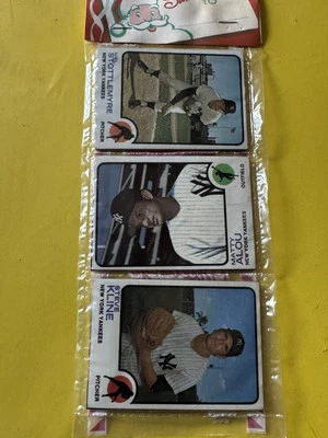 1973 TOPPS BB Holiday 12 Card Rack NY YANKEES MEL STOTTLEMYRE MATTY ALOU EX+ Foto 1 de 4