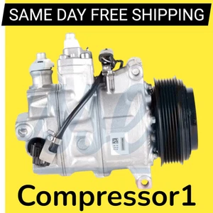 Compresor de aire acondicionado para Mercedes C300 E300 2015 2016 2017 2018 2,0 L tracción total - Imagen 1 de 3