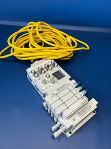 Collettore valvole SMC Ethernet I/P EX600-SEN3 SY5400-5U1 - Foto 1 di 4