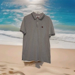 Tommy Hilfiger Denim Men's Short Sleeve Polo Shirt Size Large Custom Fit NEW NWT - Picture 1 of 17