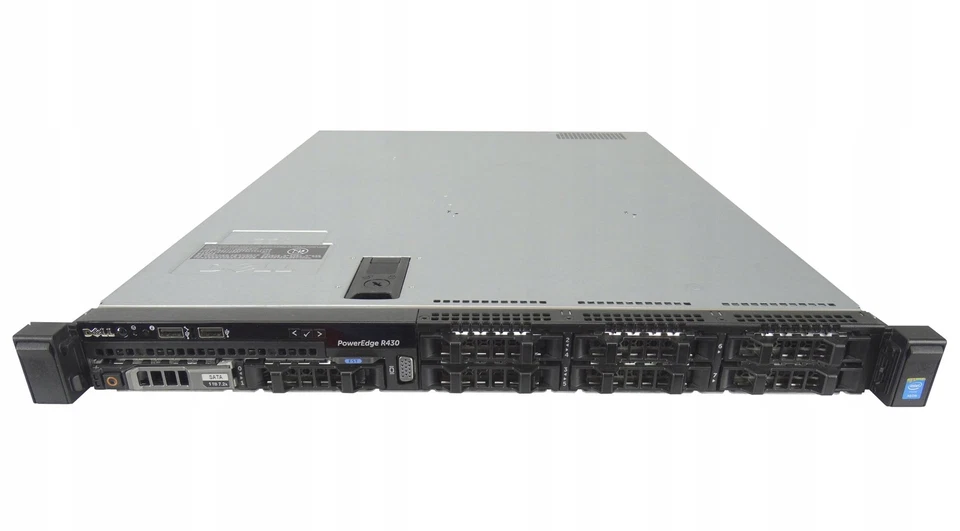 Server Dell PowerEdge R430 8x2.5" 2xE5-2623v3 64GB 2x480GB SSD H330 iDRAC8 - Image 1 of 1