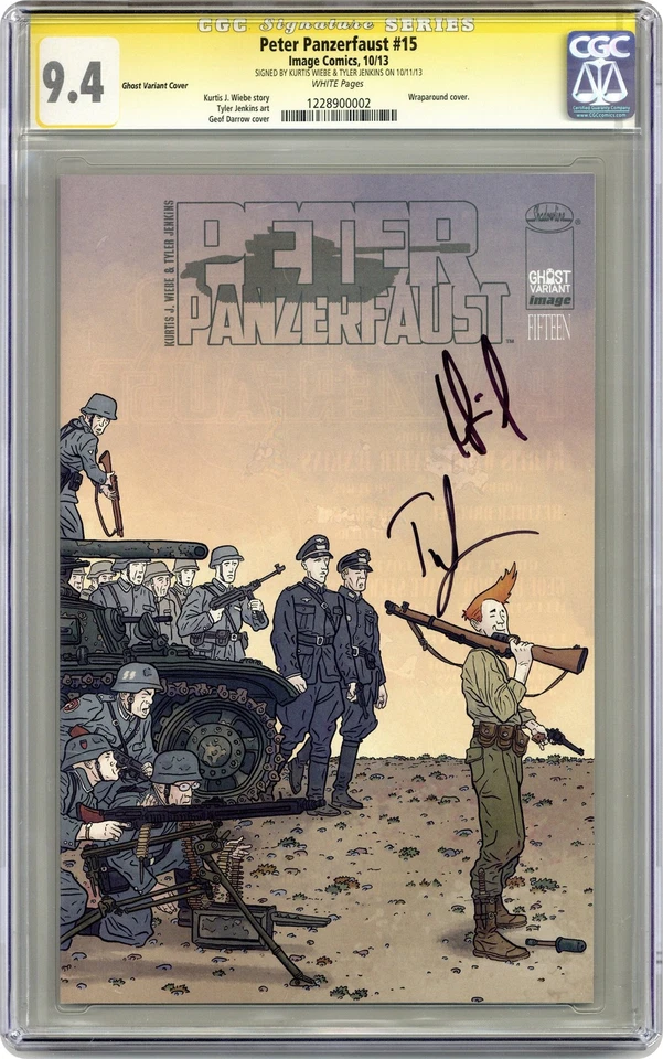 Peter Panzerfaust #15GHOST CGC 9.4 SS Wiebe/Jenkins 2013 1228900002 - Image 1 of 1