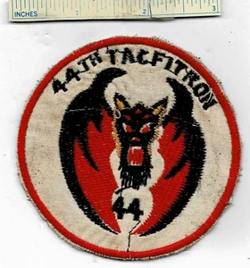 Vietnam War FLYING BATS 44th TacFitRon 44 Tactical Fighter Squadron USAF Patch - Picture 1 of 2