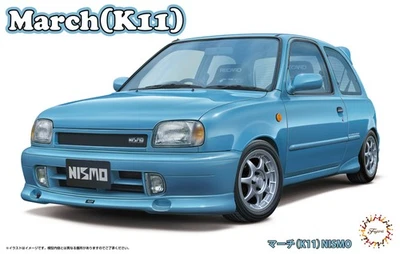 1:24 Scale Fujimi Nissan Micra/March K11 Nismo Car Model Kit JDM - UK STOCK - Image 1 of 3