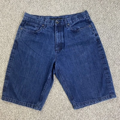 Sean John Shorts Mens 36 Blue Denim 5-Pocket Cotton Blend - Image 1 of 4