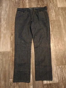 Route 66 Mens Jeans 36x30 Blue Denim Slim Straight Fit Jeans NWT  - Picture 1 of 2