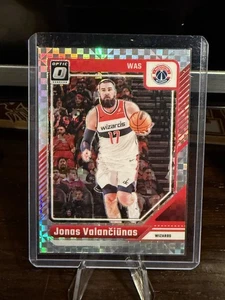 2024-25 Donruss Optic JONAS VALANCIUNAS CHECKERBOARD SSP #21 Case Hit - Picture 1 of 2